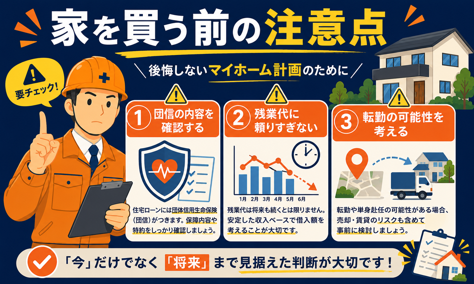 家を買う前に知っておきたい注意点